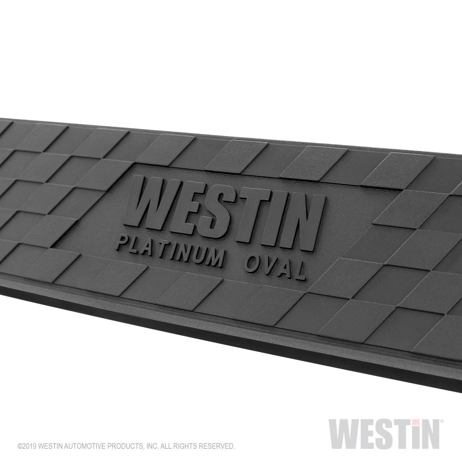 Westin Automotive 21-4120 Platinum 4 Oval Nerf Step Bars Stainless Steel