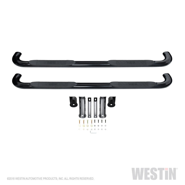 Westin Automotive 21-4135 Platinum 4 Oval Nerf Step Bars Black