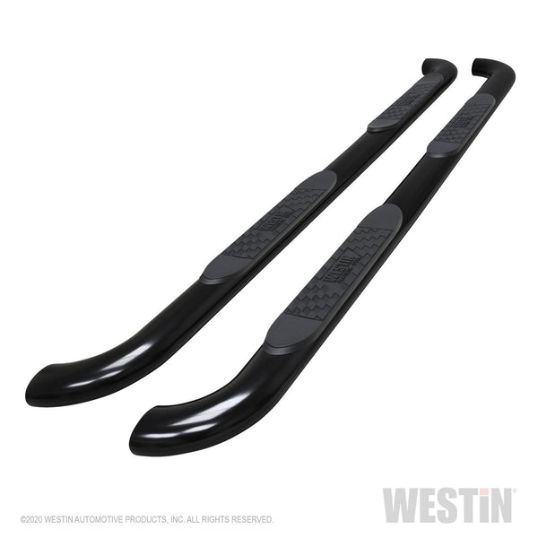 Westin Automotive 21-4165 Platinum 4 Oval Nerf Step Bars, Black