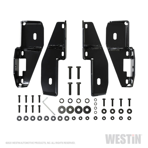 Westin Automotive 21-4165 Platinum 4 Oval Nerf Step Bars, Black