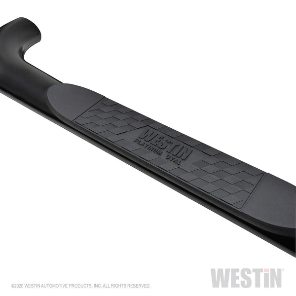 Westin Automotive 21-4165 Platinum 4 Oval Nerf Step Bars, Black