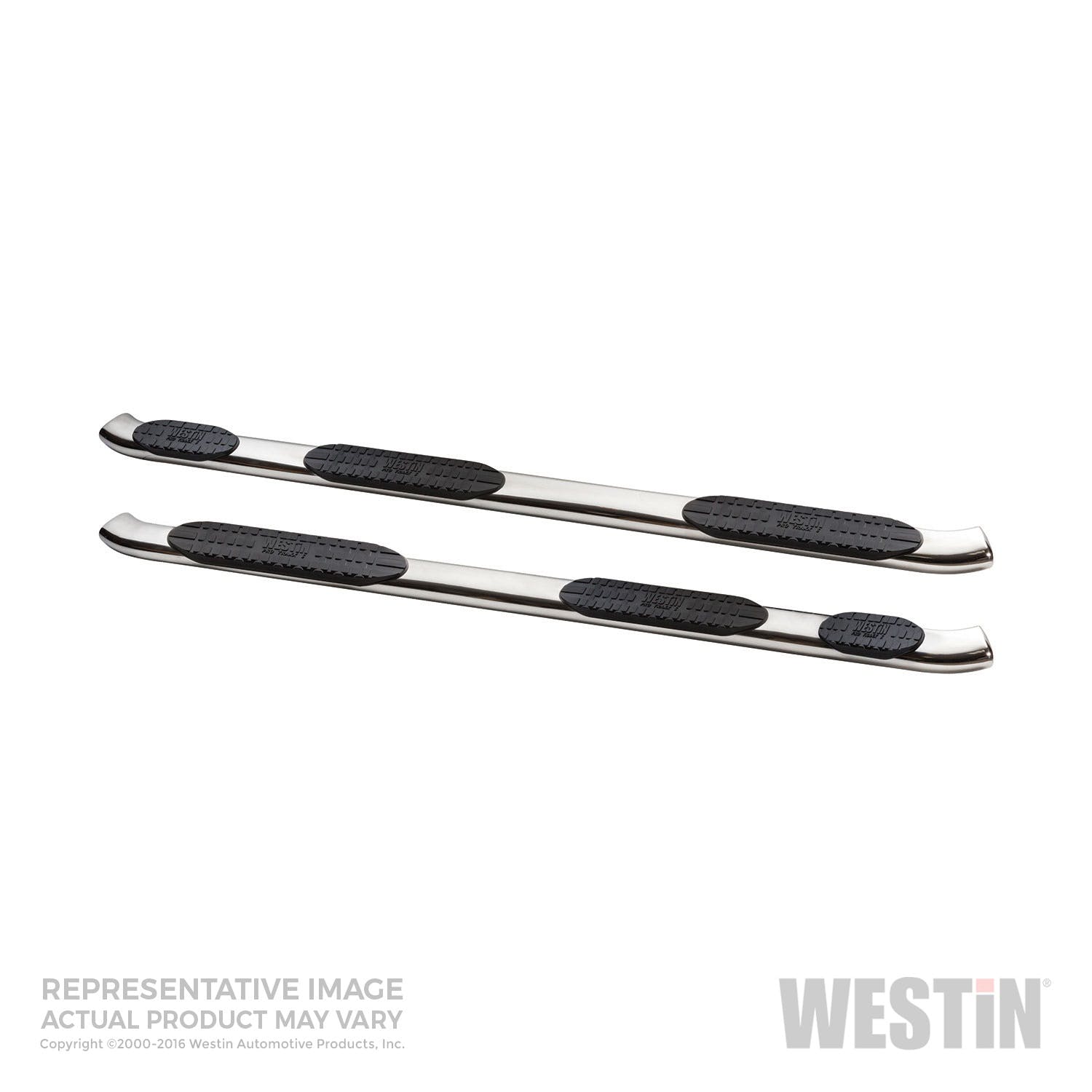 Westin Automotive 21-534230 Pro Traxx 5 Oval W2W Nerf Step Bars Stainless Steel