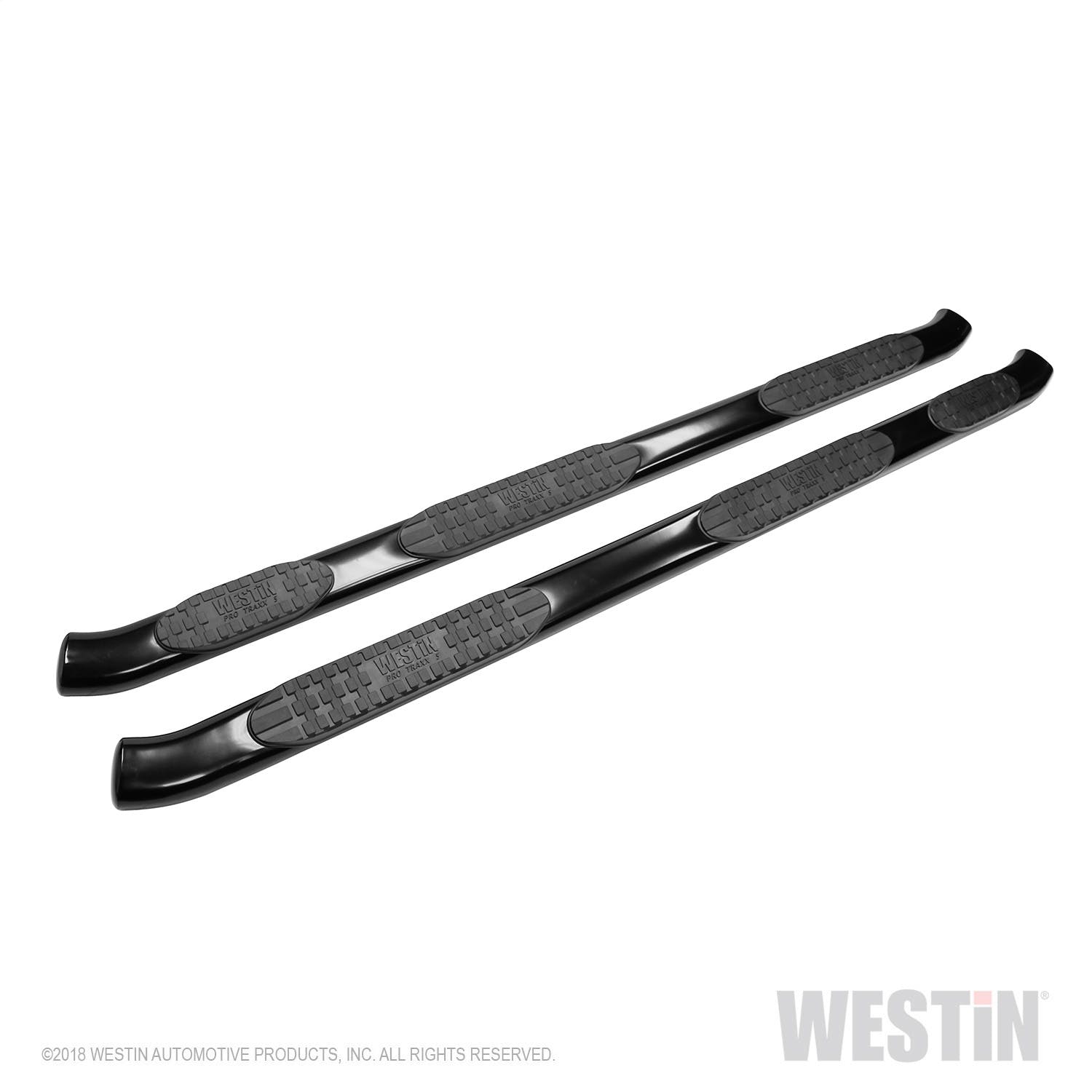 Westin Automotive 21-534655 Pro Traxx 5 Oval W2W Nerf Step Bars Black