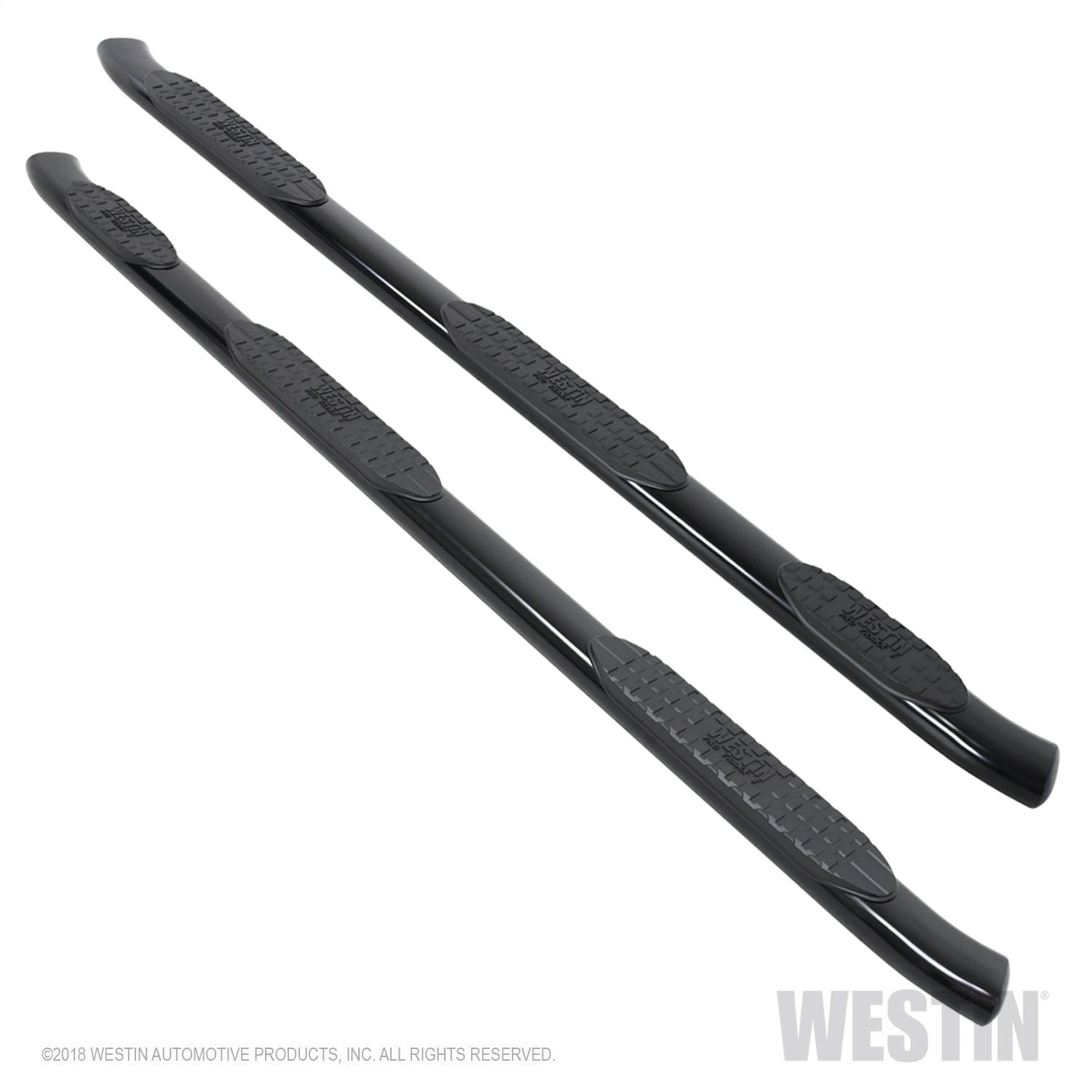 Westin Automotive 21-534695 Pro Traxx 5 Oval W2W Nerf Step Bars Black