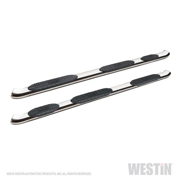 Westin Automotive 21-534700 Pro Traxx 5 Oval W2W Nerf Step Bars Stainless Steel