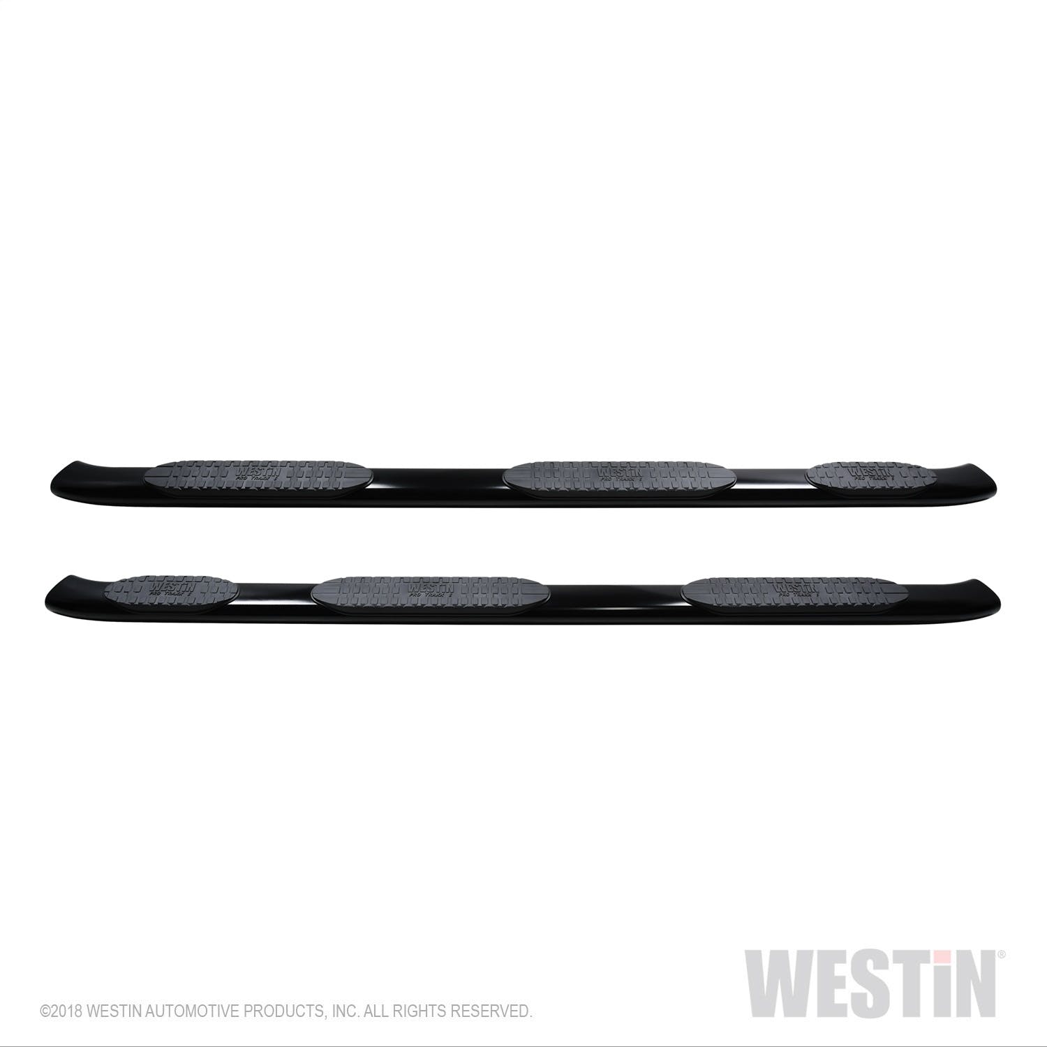 Westin Automotive 21-534705 Pro Traxx 5 Oval W2W Nerf Step Bars Black