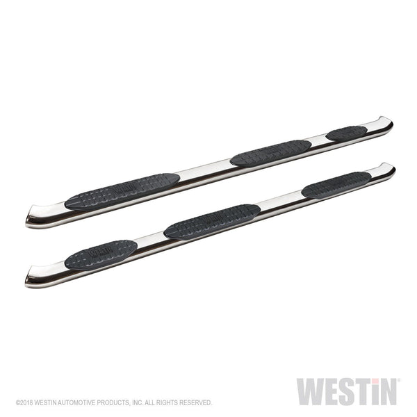 Westin Automotive 21-534730 Pro Traxx 5 Oval W2W Nerf Step Bars Stainless Steel