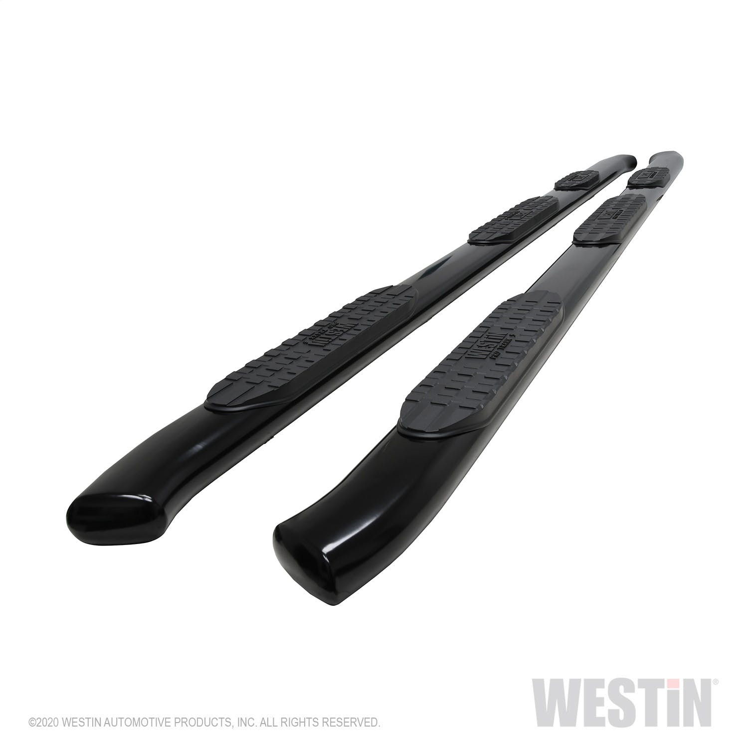 Westin Automotive 21-534755 PRO TRAXX 5 Oval W2W Nerf Step Bars, Black