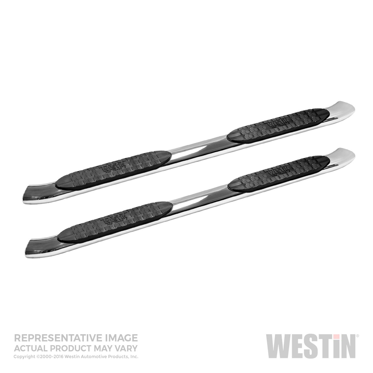 Westin Automotive 21-54020 Pro Traxx 5 Oval Nerf Step Bars Stainless Steel