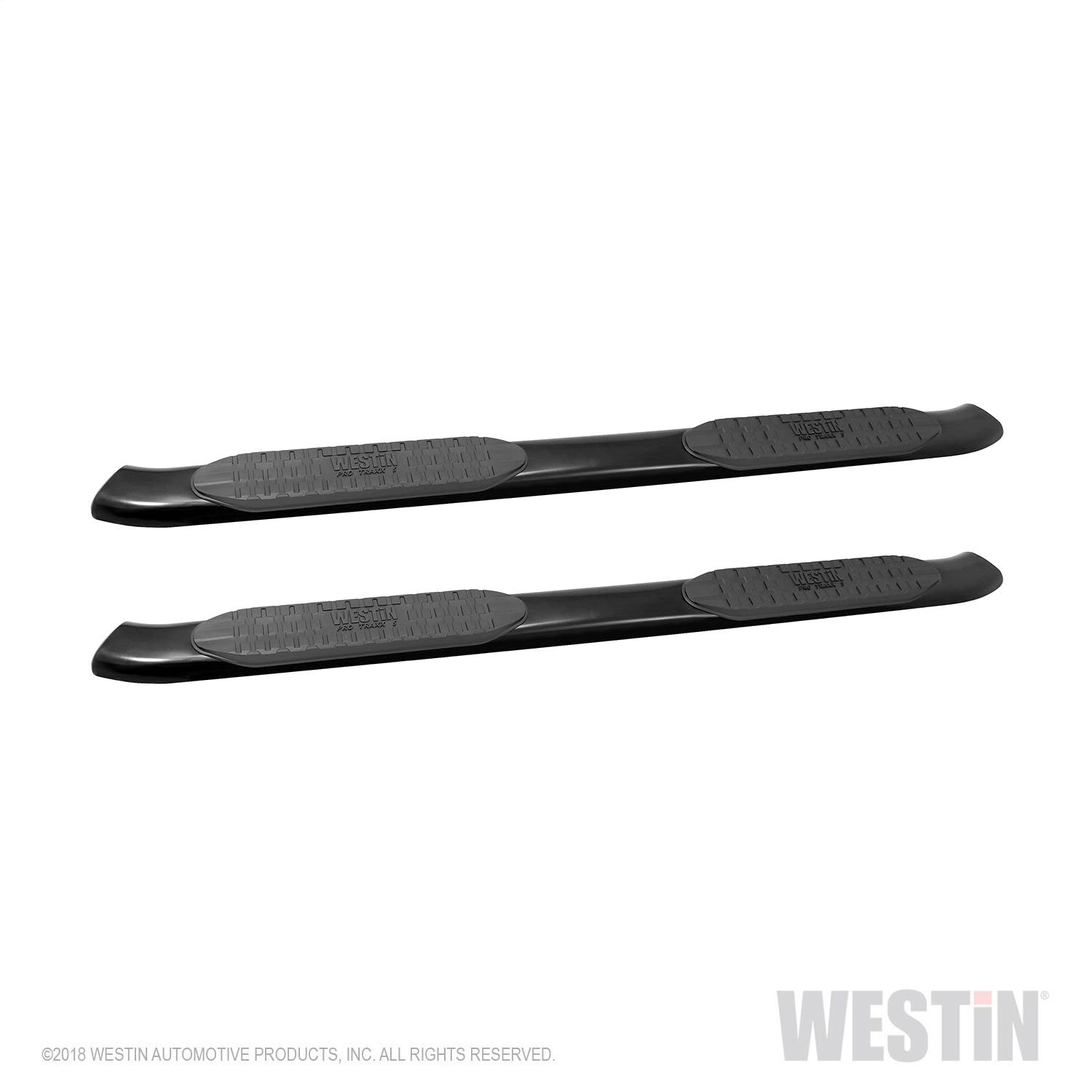 Westin Automotive 21-54065 Pro Traxx 5 Oval Nerf Step Bars Textured Black