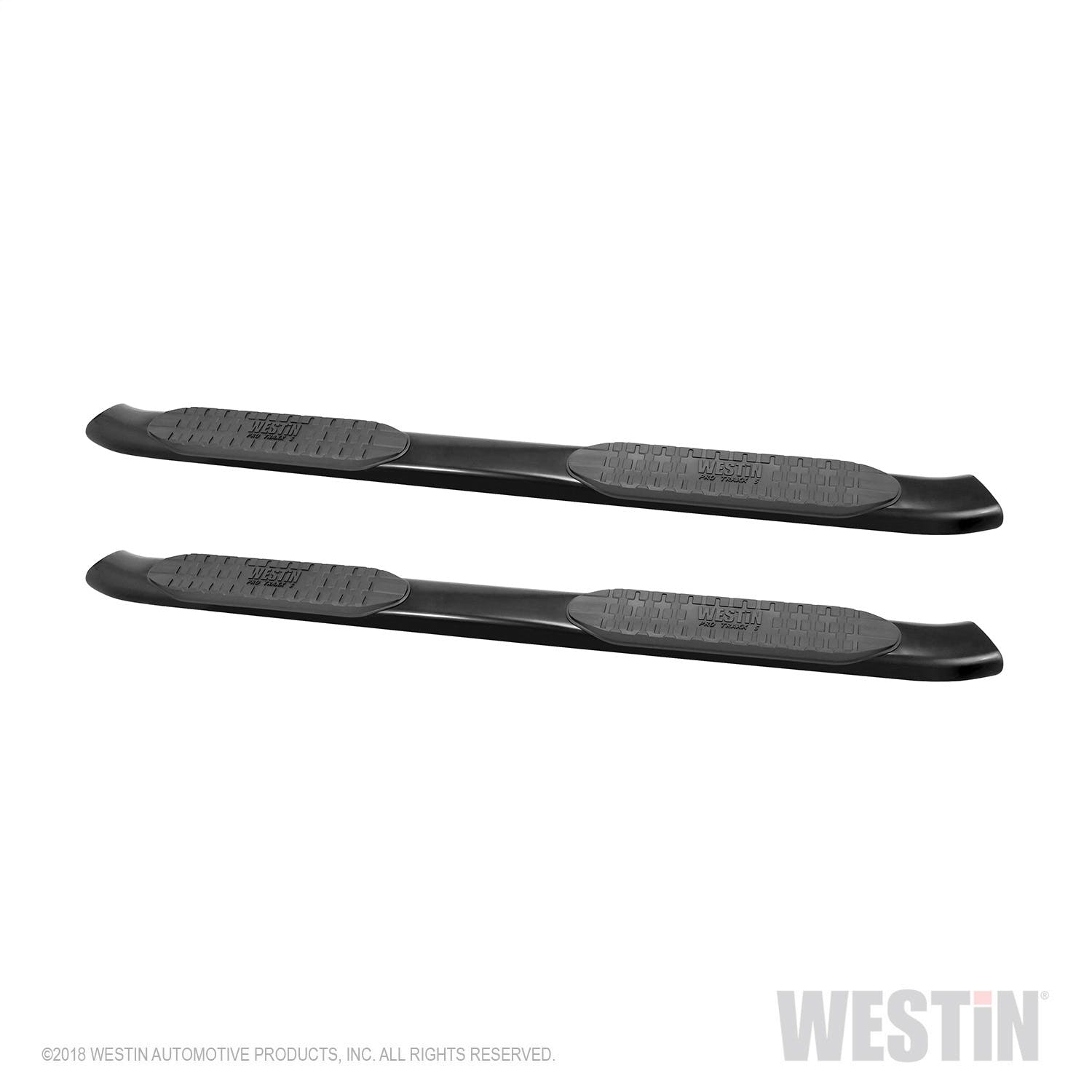 Westin Automotive 21-54065 Pro Traxx 5 Oval Nerf Step Bars Textured Black