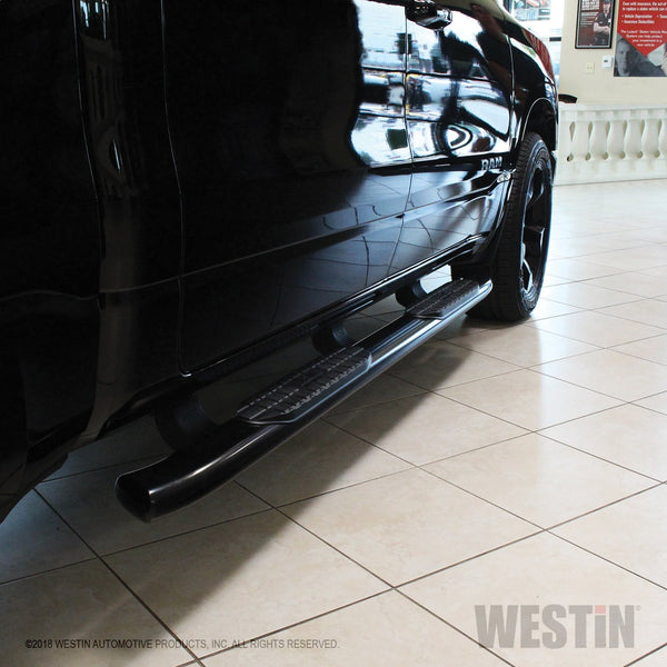 Westin Automotive 21-54085 Pro Traxx 5 Oval Nerf Step Bars Black