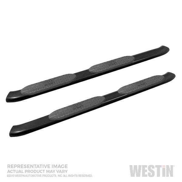 Westin Automotive 21-54125 Pro Traxx 5 Oval Nerf Step Bars Black