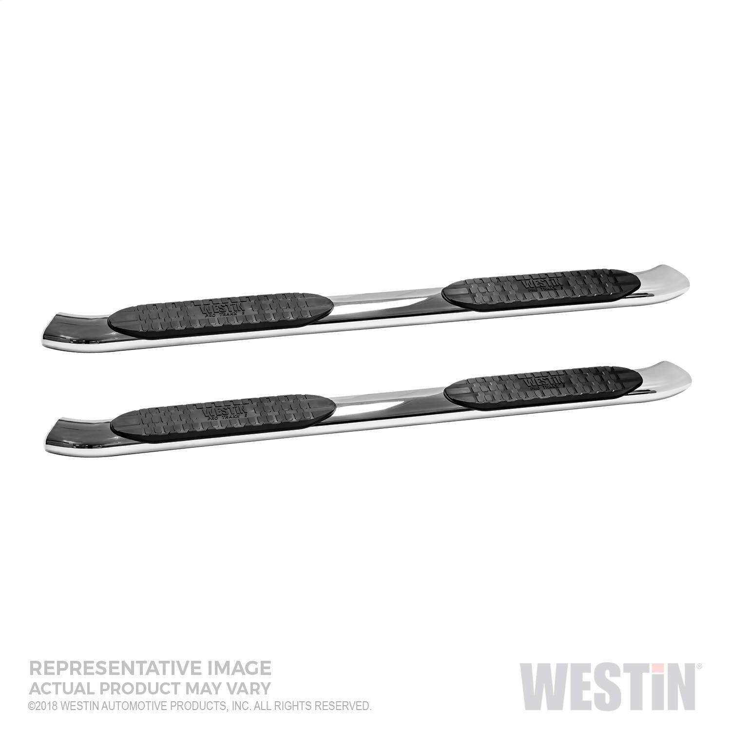 Westin Automotive 21-54130 Pro Traxx 5 Oval Nerf Step Bars Stainless Steel