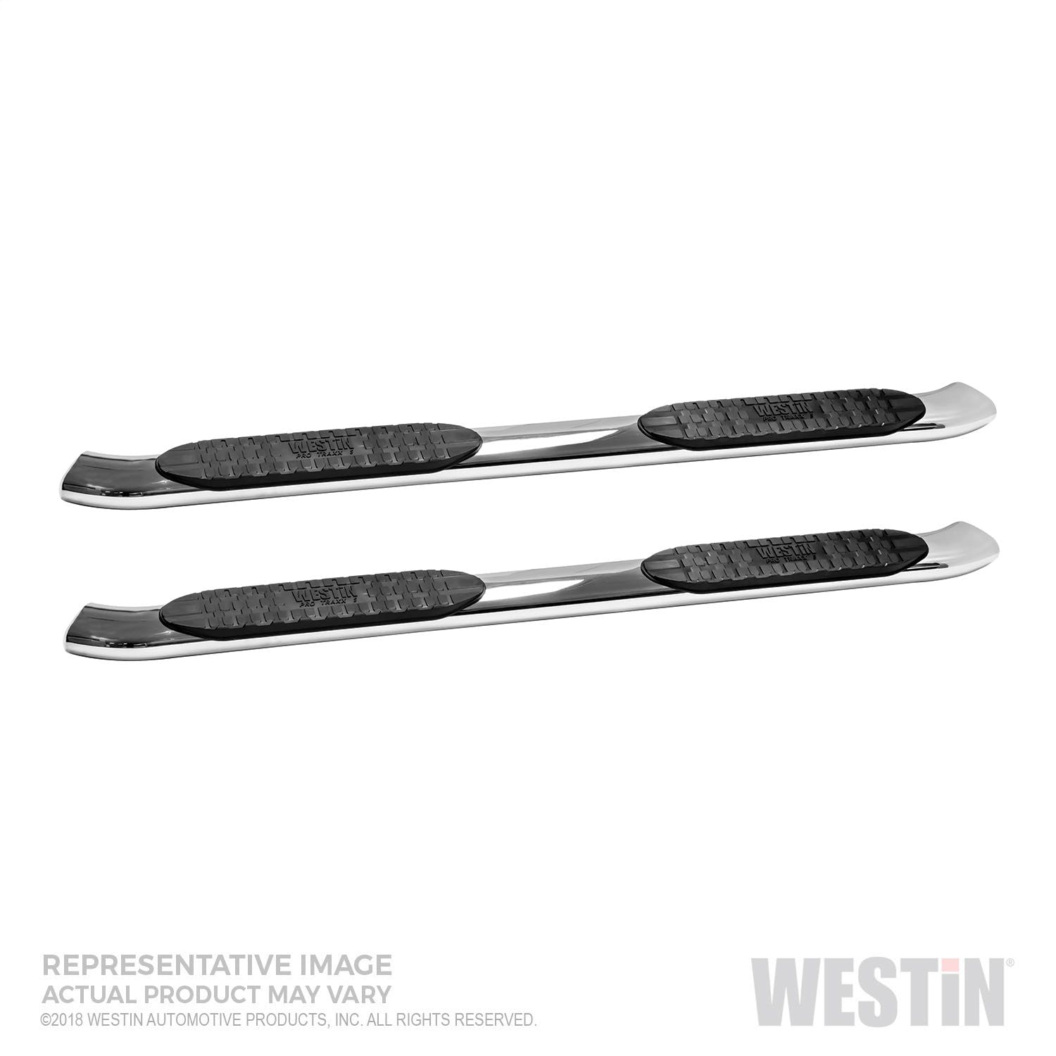 Westin Automotive 21-54140 Pro Traxx 5 Oval Nerf Step Bars Stainless Steel