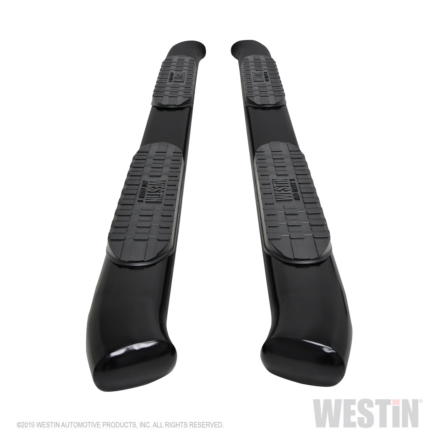 Westin Automotive 21-54155 Pro Traxx 5 Oval Nerf Step Bars Black