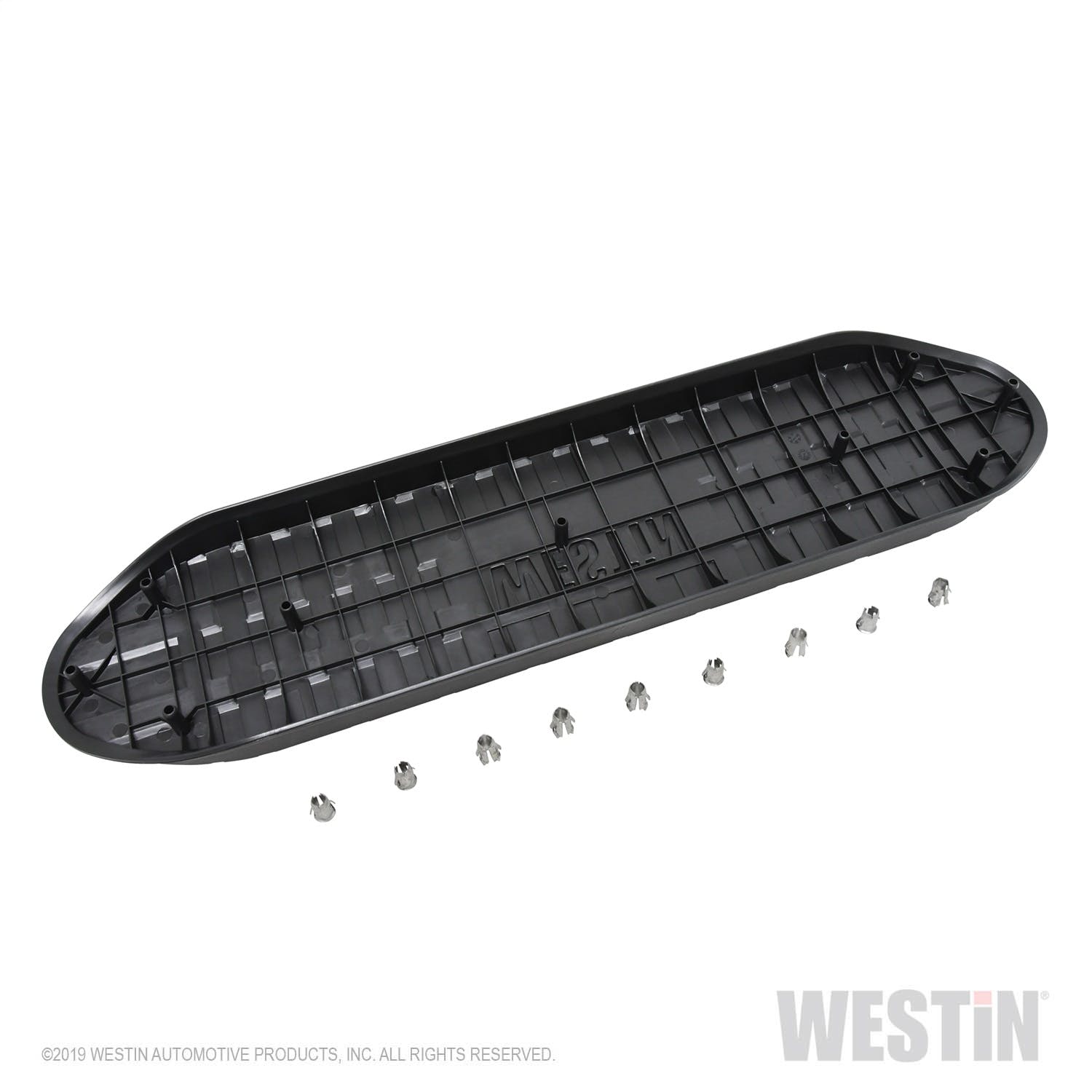 Westin Automotive 21-60001 Pro Traxx 6 Step Pad and Clips Black