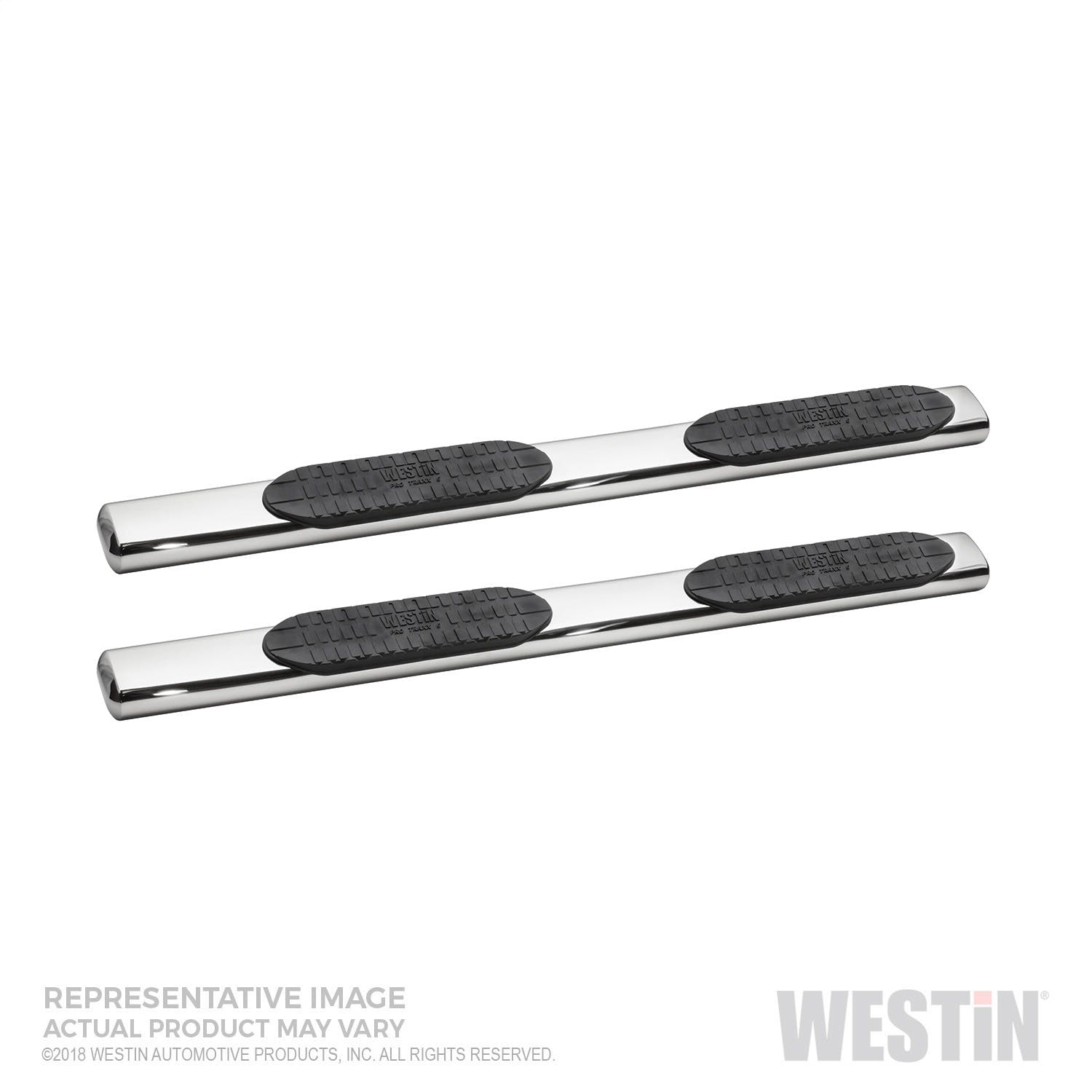 Westin Automotive 21-64090 Pro Traxx 6 Oval Nerf Step Bars Stainless Steel