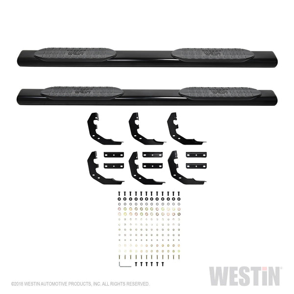 Westin Automotive 21-64095 Pro Traxx 6 Oval Nerf Step Bars Black