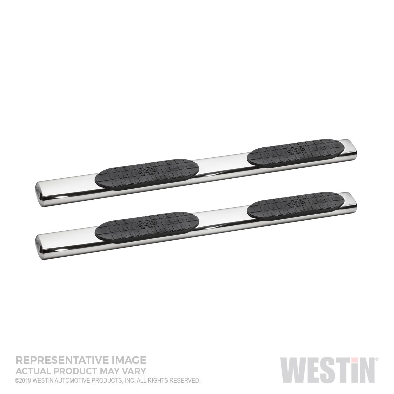 Westin Automotive 21-64130 Pro Traxx 6 Oval Nerf Step Bars Stainless Steel