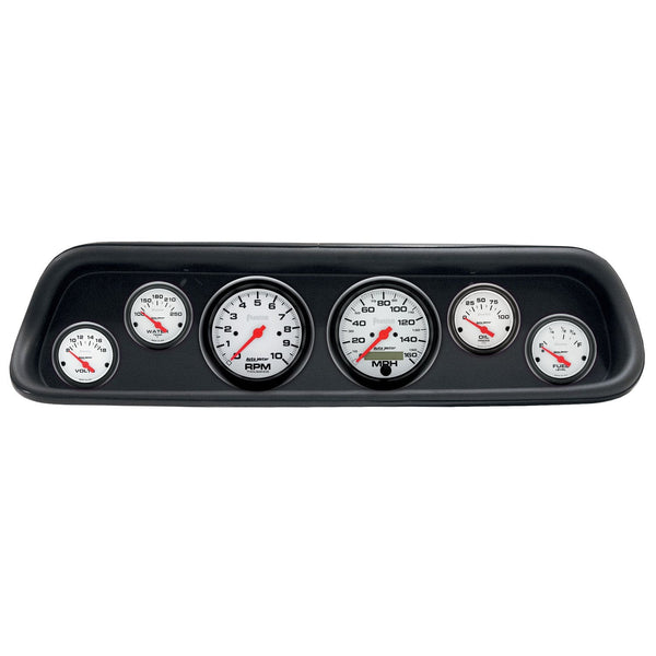 AutoMeter Products 2107-09 6 Gauge Direct-Fit Dash Kit, Ford Mustang 64-65, Phantom