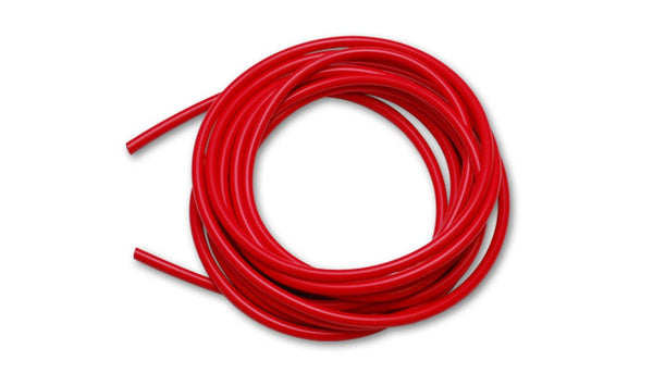 Vibrant Performance 2107R 3/8 inch (10mm) I.D. x 10ft Silicone Vacuum Hose Bulk Pack - Red