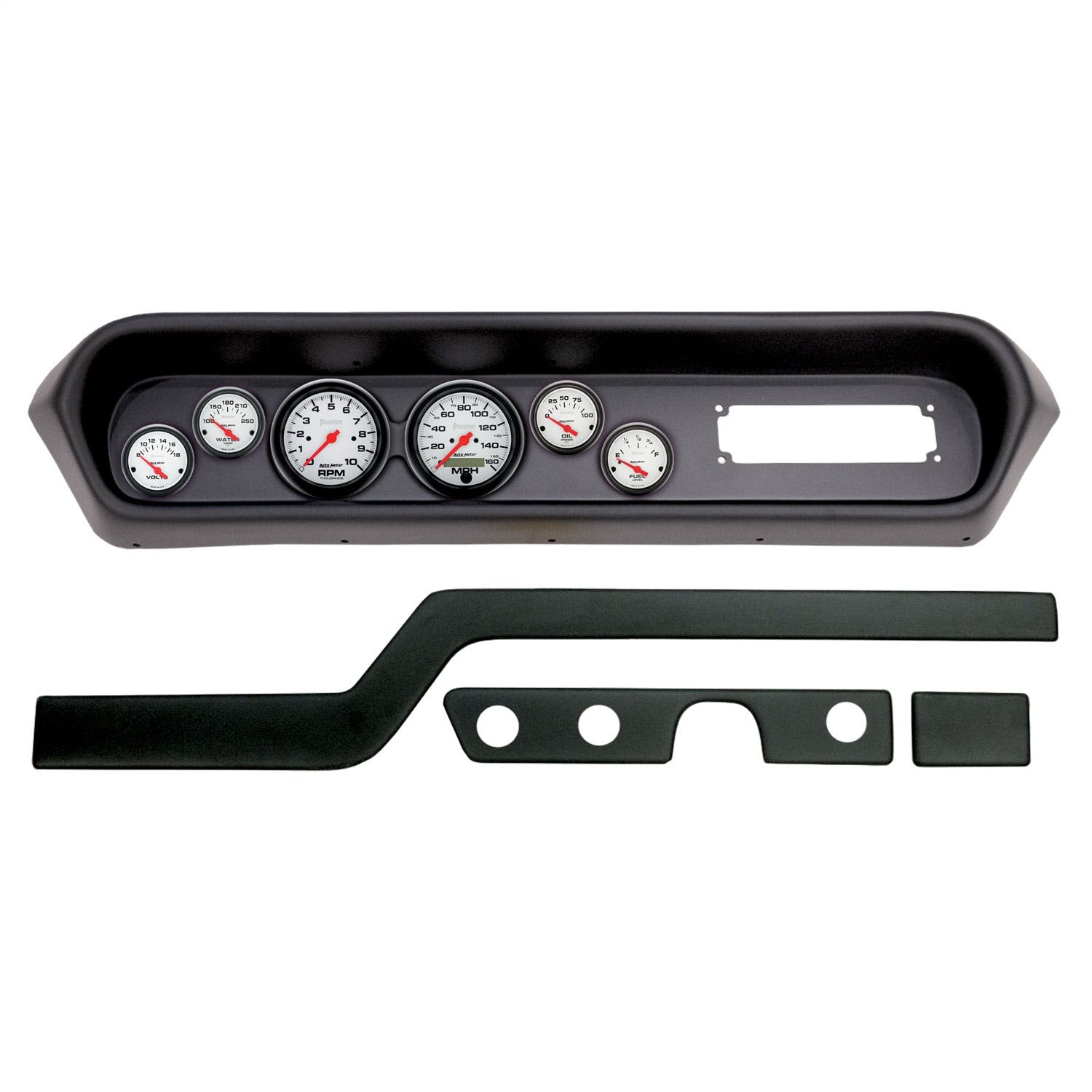 AutoMeter Products 2108-09 6 Gauge Direct-Fit Dash Kit, Pontiac GTO/Lemans 64-65, Phantom