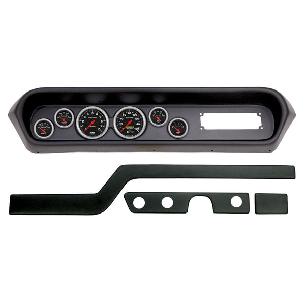 AutoMeter Products 2108-11 6 Gauge Direct-Fit Dash Kit, Pontiac GTO/Lemans 64-65, Sport-Comp