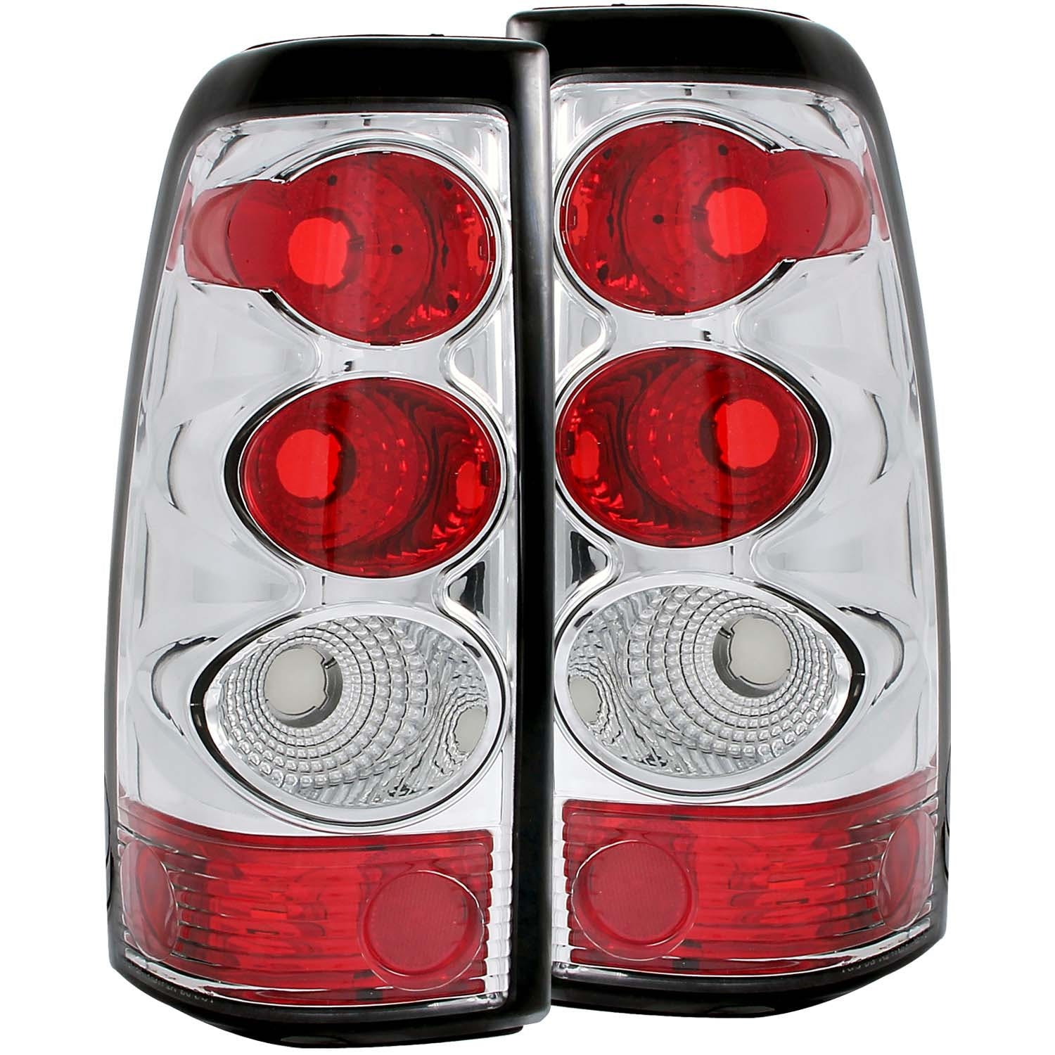 AnzoUSA 211020 Taillights Chrome