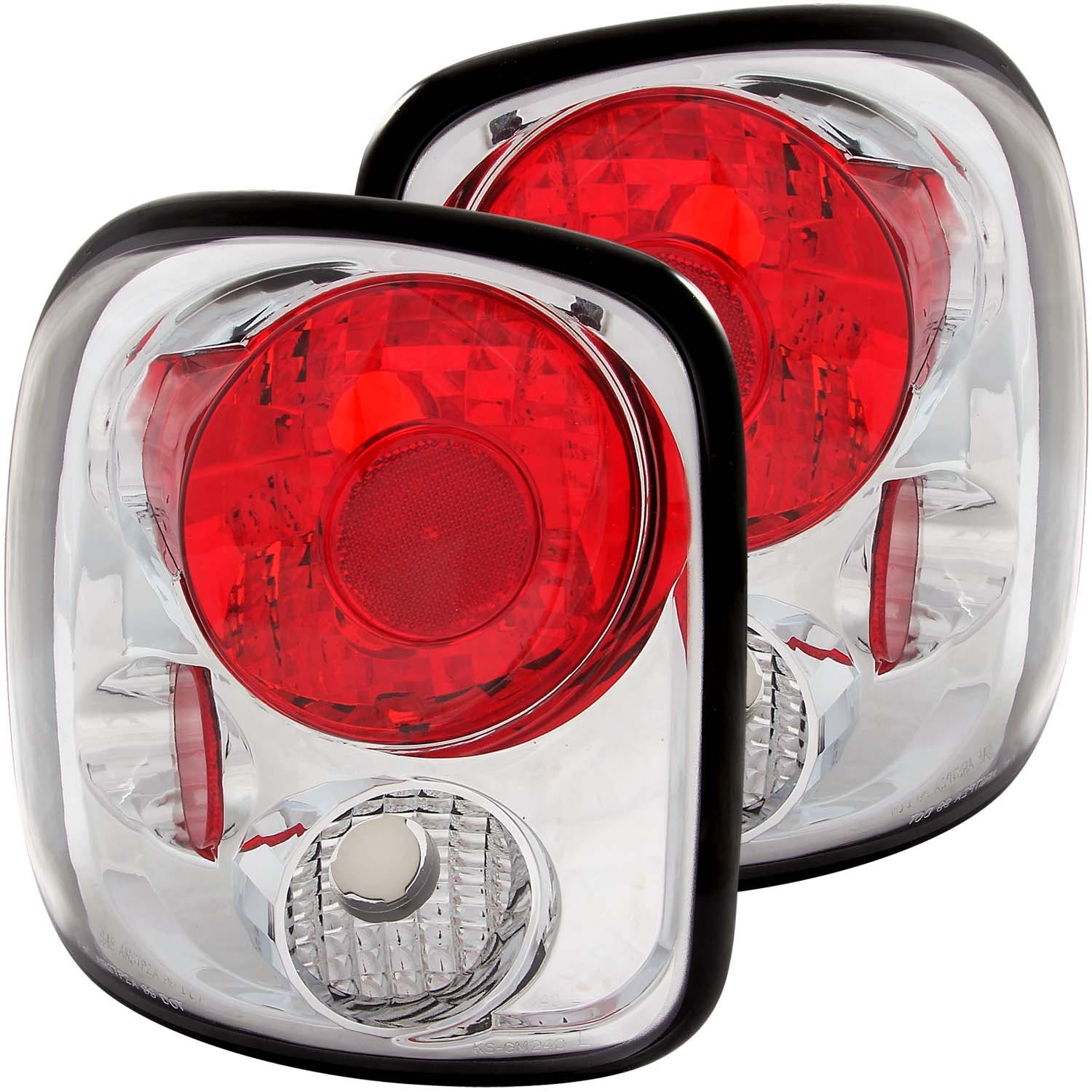 AnzoUSA 211026 Taillights Chrome