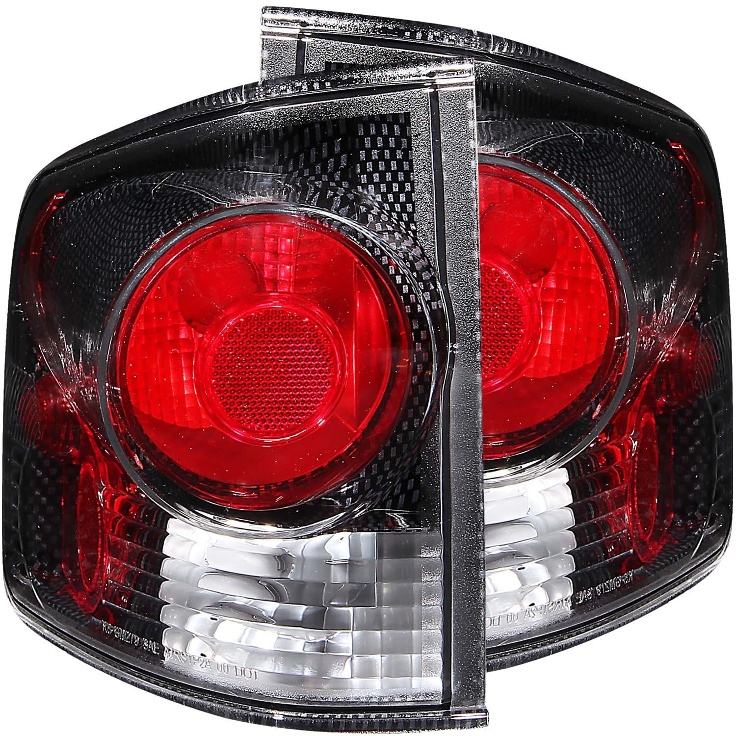 AnzoUSA 211033 Taillights Carbon 3D Style