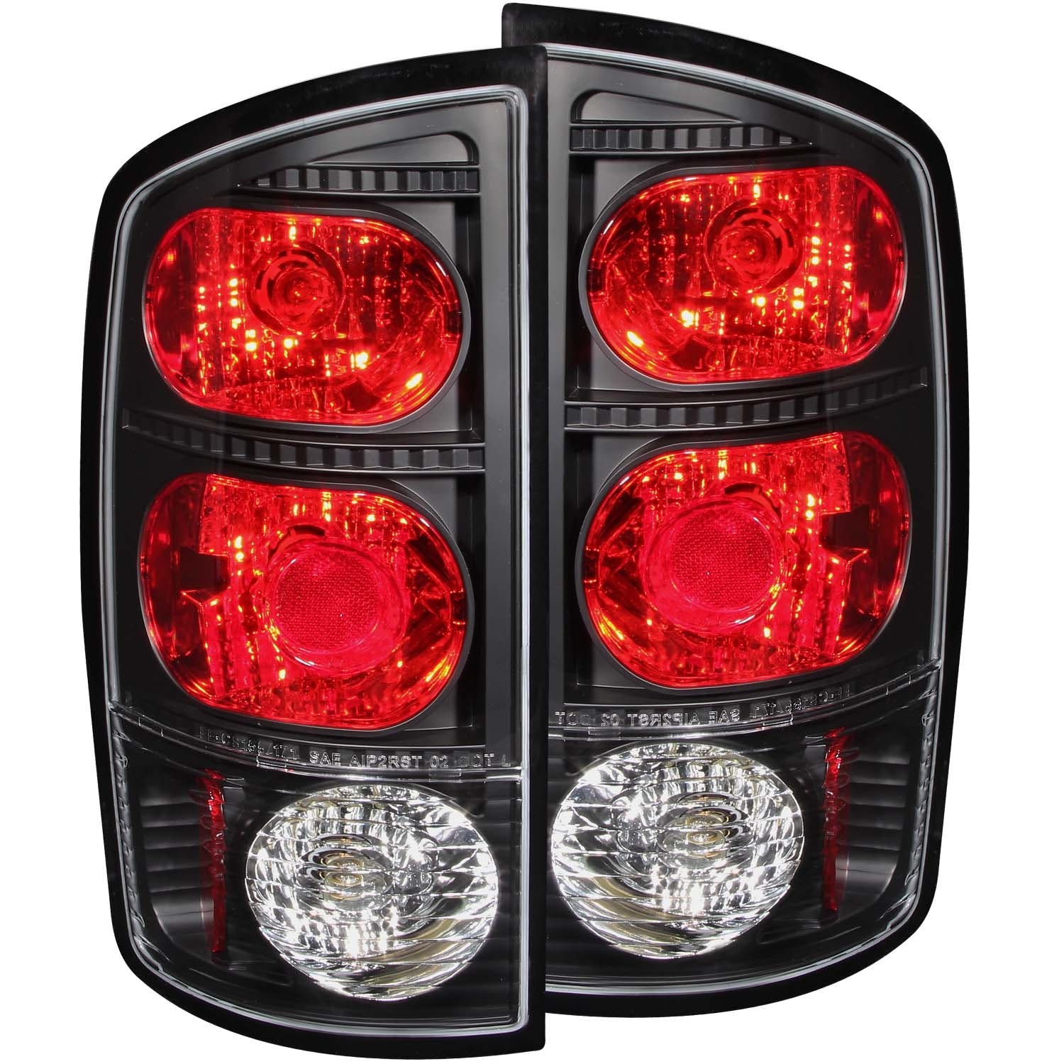 AnzoUSA 211045 Taillights Black