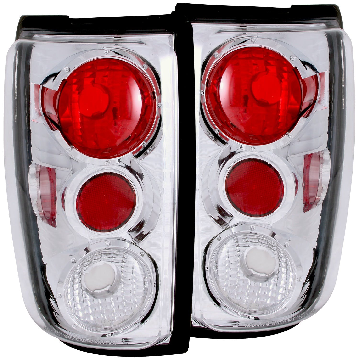 AnzoUSA 211055 Taillights Chrome