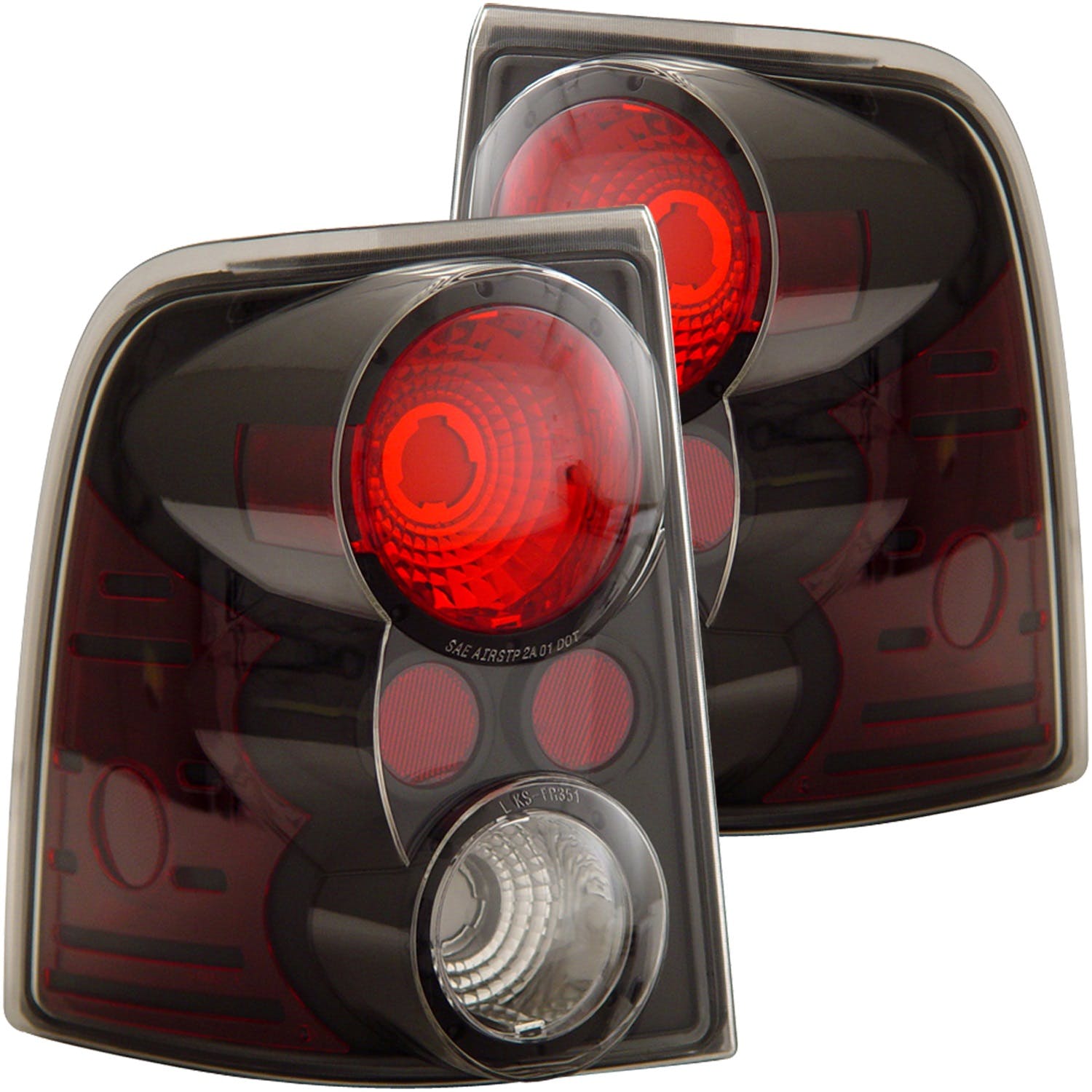 AnzoUSA 211081 Taillights Black
