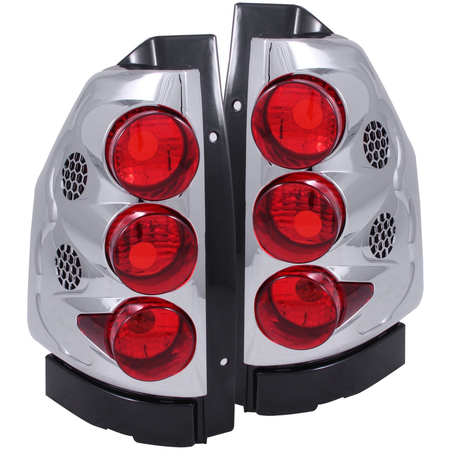 AnzoUSA 211091 Taillights Chrome