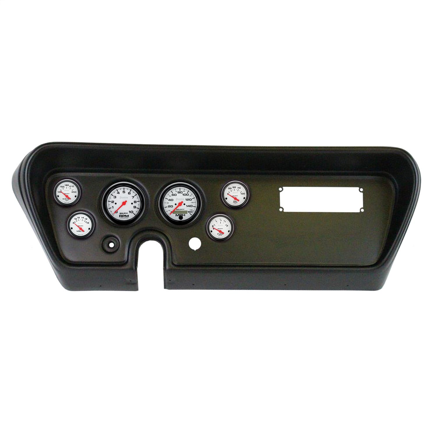 AutoMeter Products 2111-09 6 Gauge Direct-Fit Dash Kit, Pontiac GTO 66, Phantom