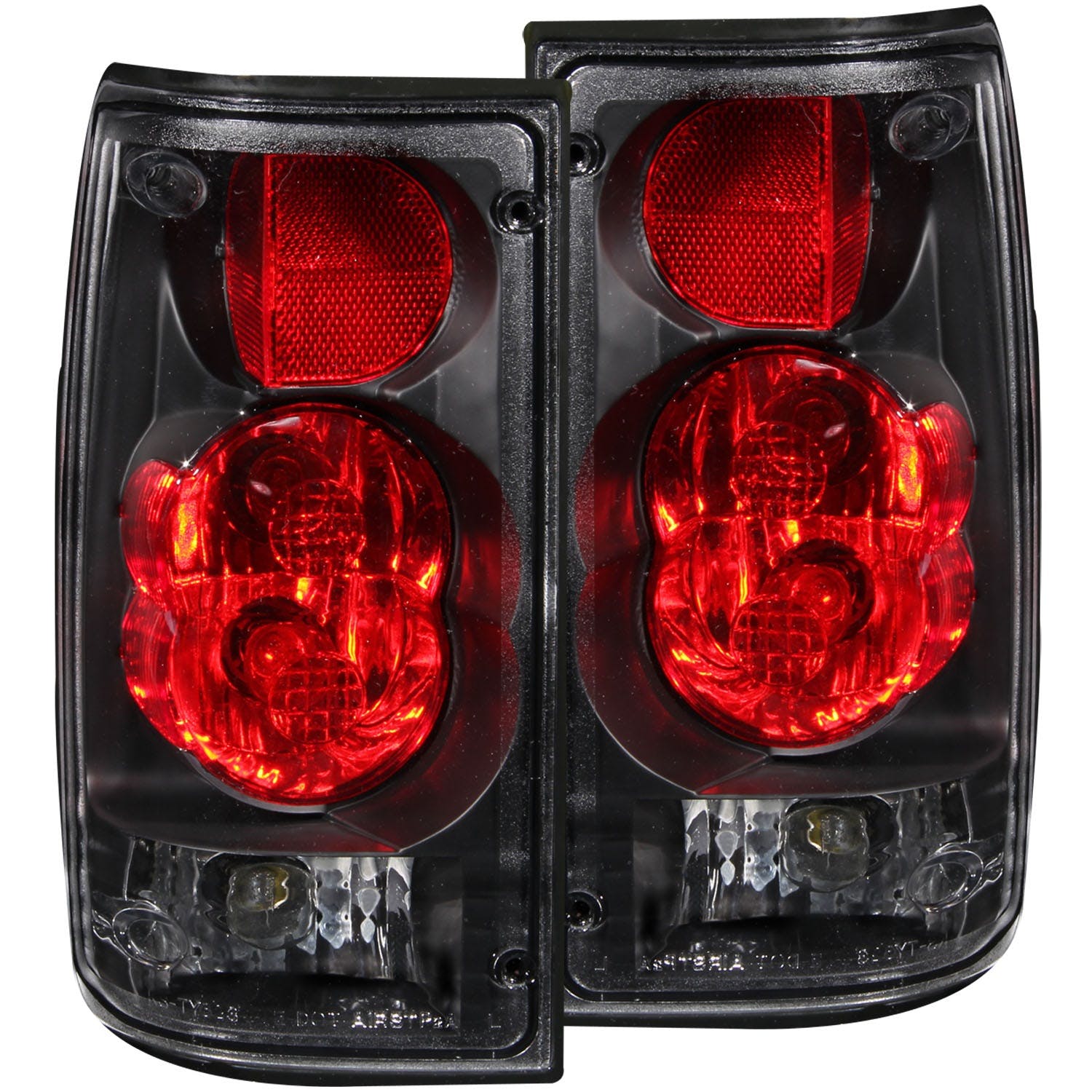 AnzoUSA 211132 Taillights Black