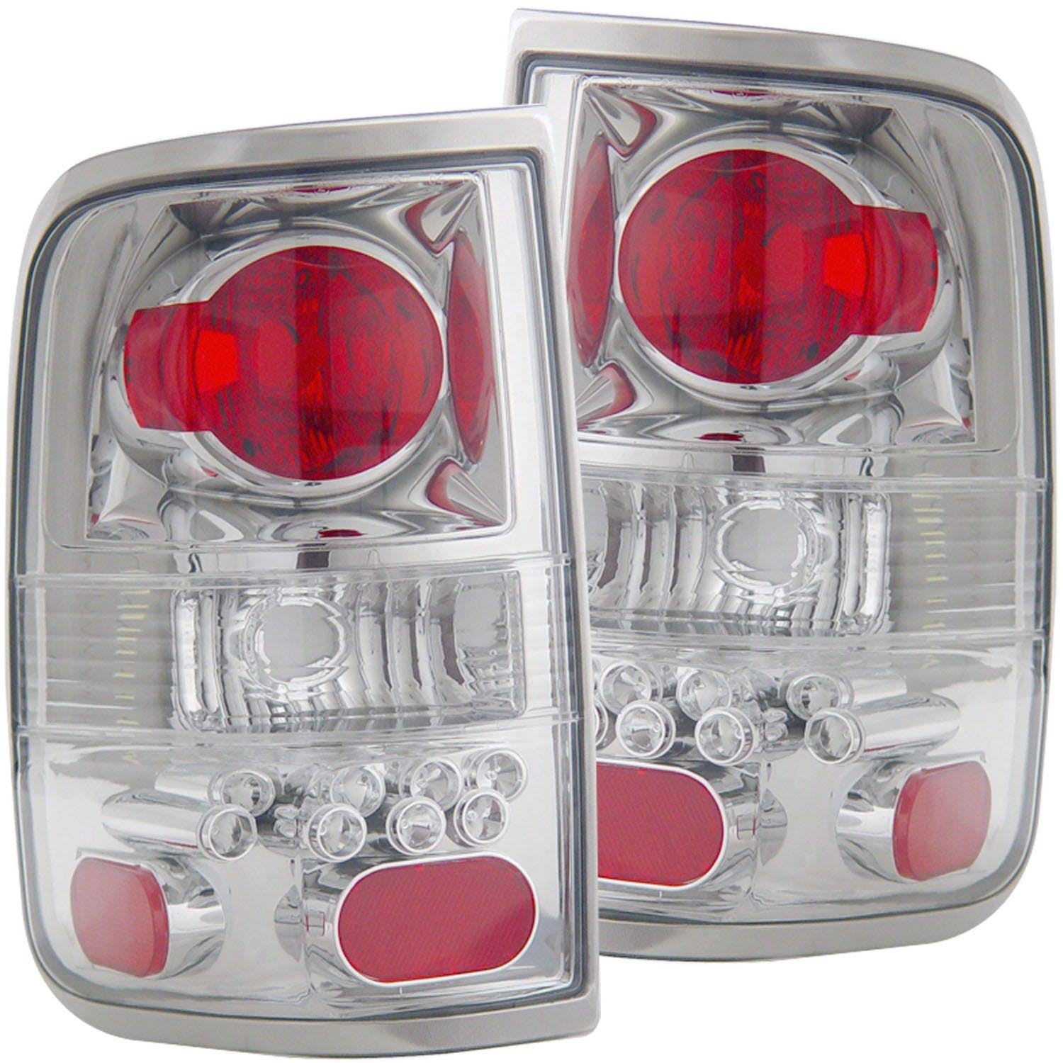 AnzoUSA 211138 Taillights Chrome