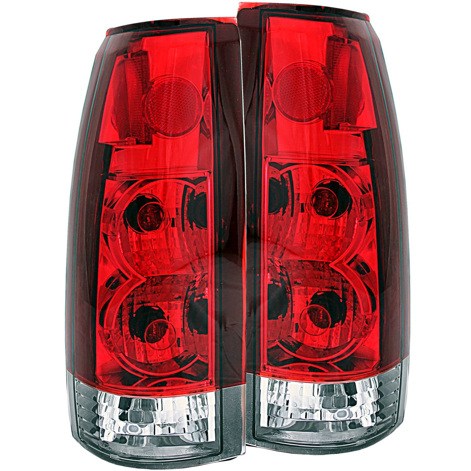 AnzoUSA 211140 Taillights Red/Clear - New Gen