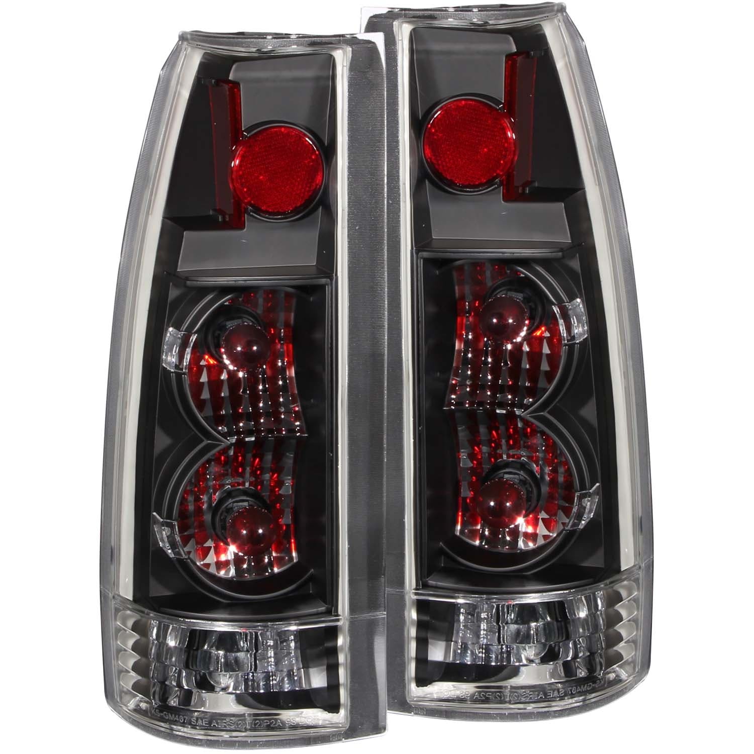 AnzoUSA 211144 Taillights Black - New Gen