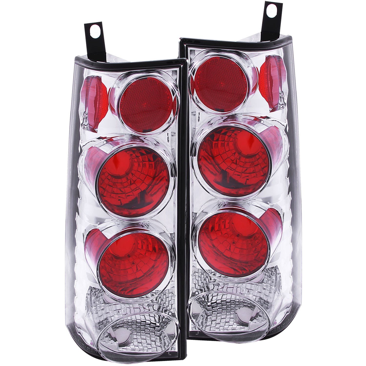AnzoUSA 211147 Taillights Chrome