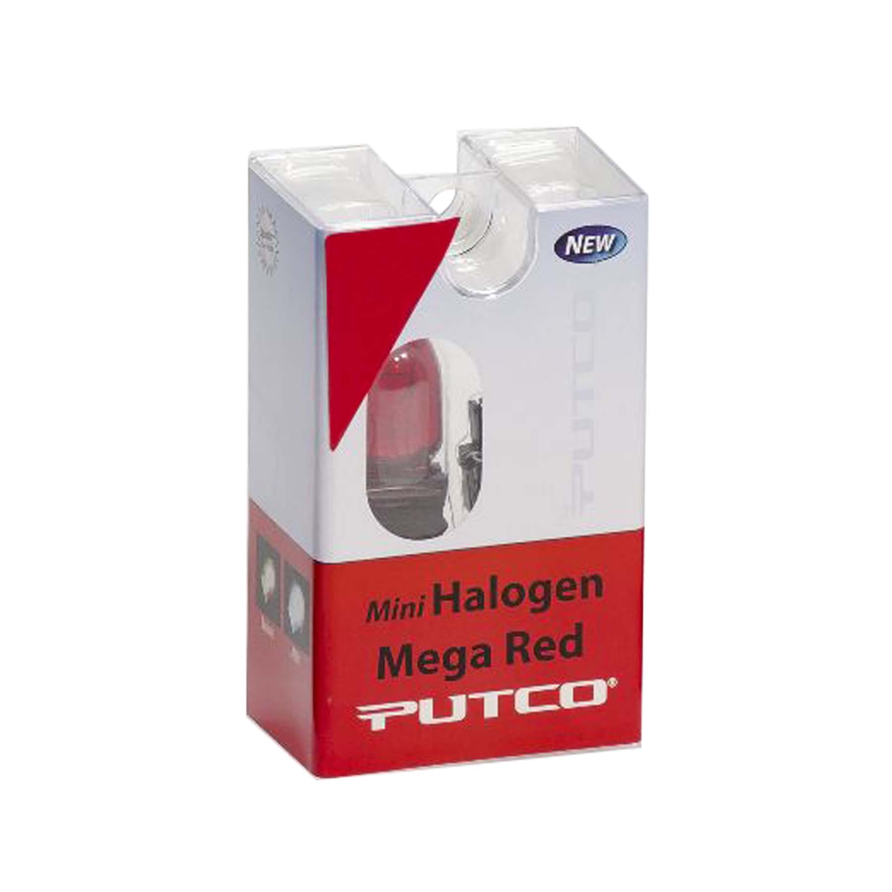 Putco 211156R Mini-Halogens - 1156 - Mega Red
