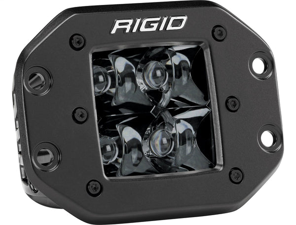RIGID Industries 211213BLK D-Series PRO Flush Mount Spot Light, Midnight