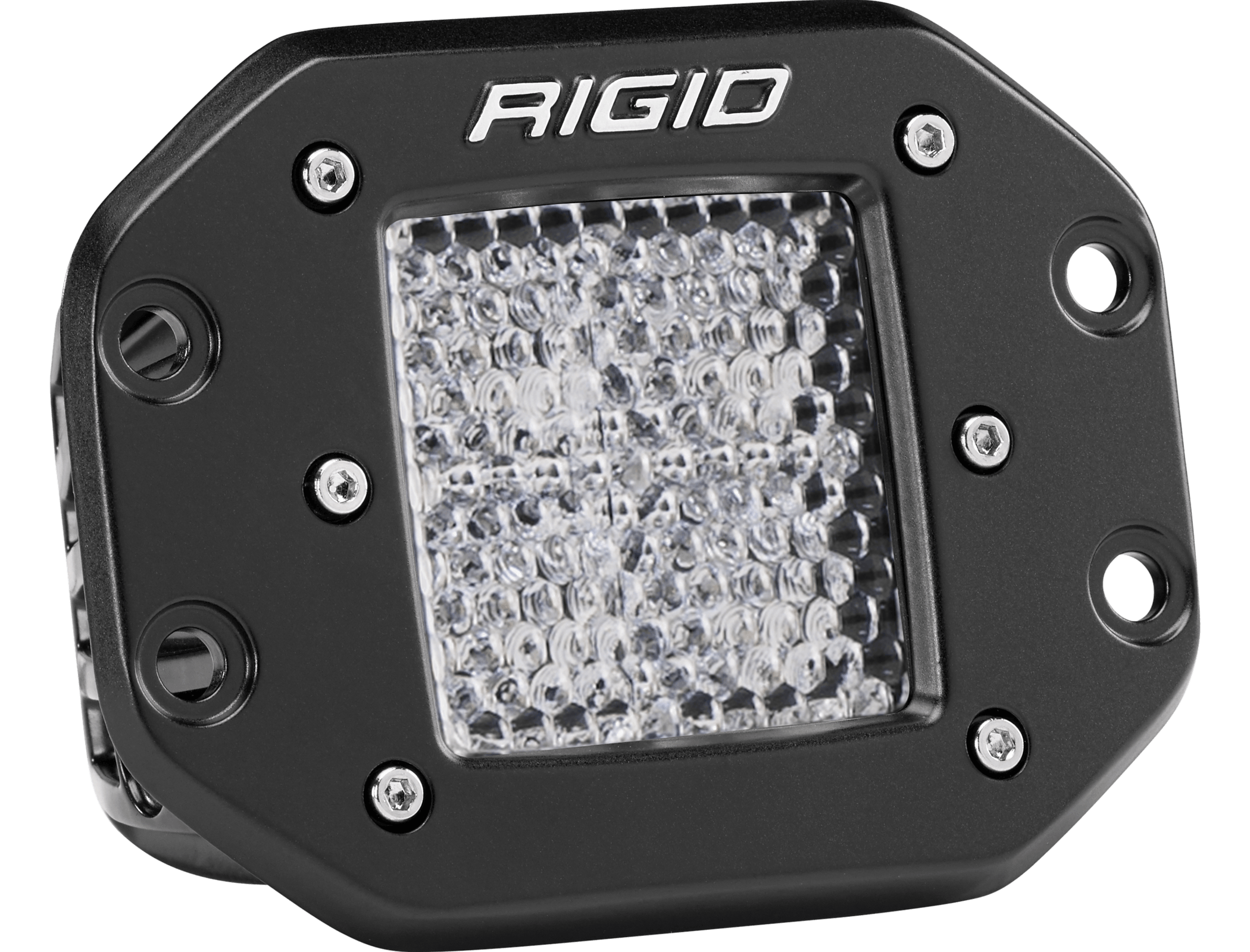 RIGID Industries 211513 D-Series PRO Diffused LED Light, Flush Mount