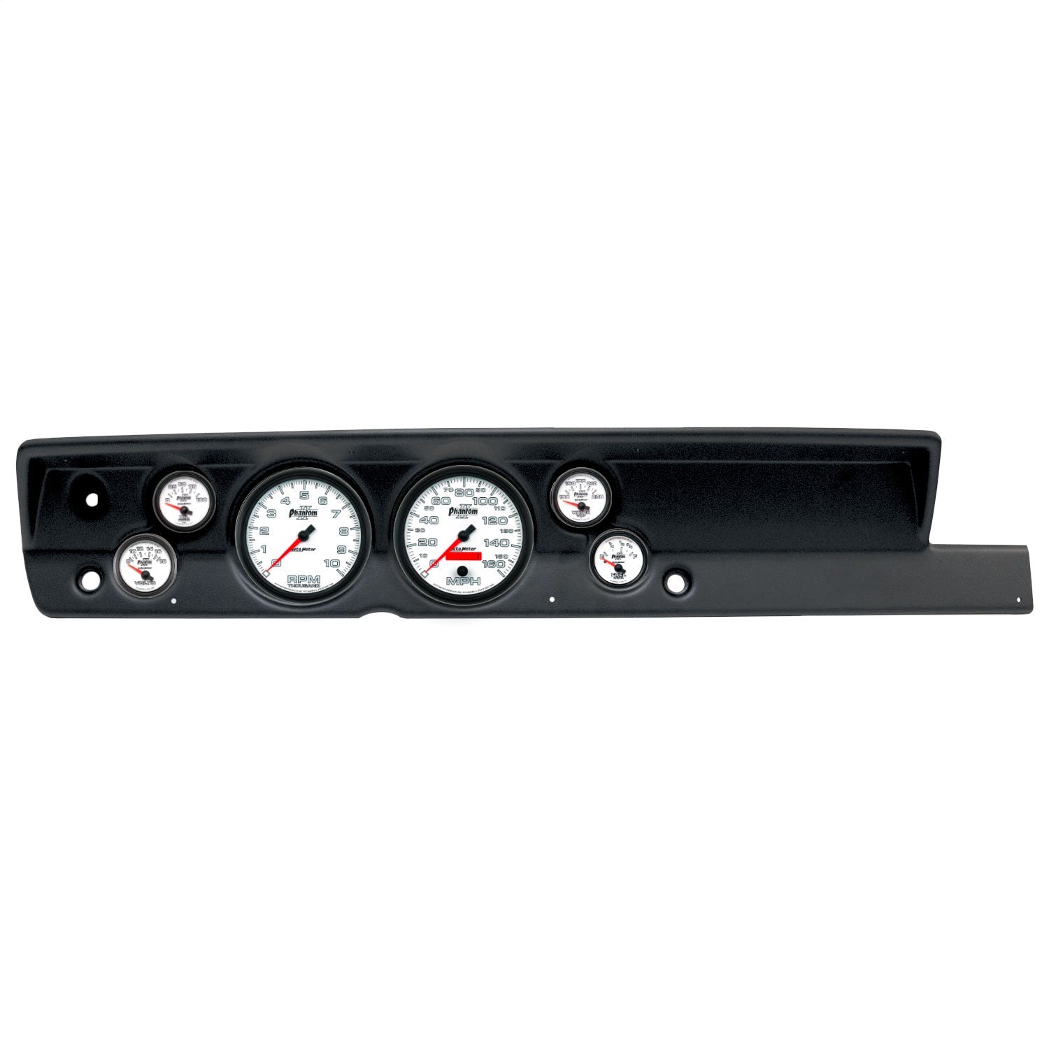 AutoMeter Products 2117-10 6 Gauge Direct-Fit Dash Kit, Plymouth Cuda 67-69, Phantom II