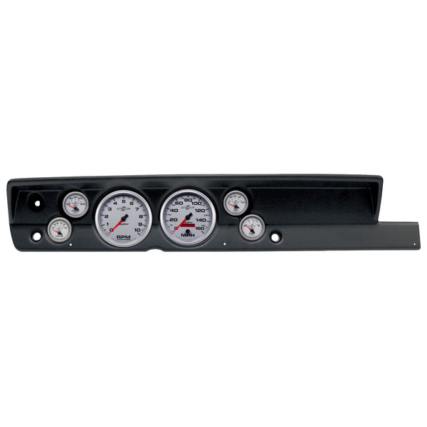 AutoMeter Products 2117-14 6 Gauge Direct-Fit Dash Kit, Plymouth Cuda 67-69, Ultra-Lite II