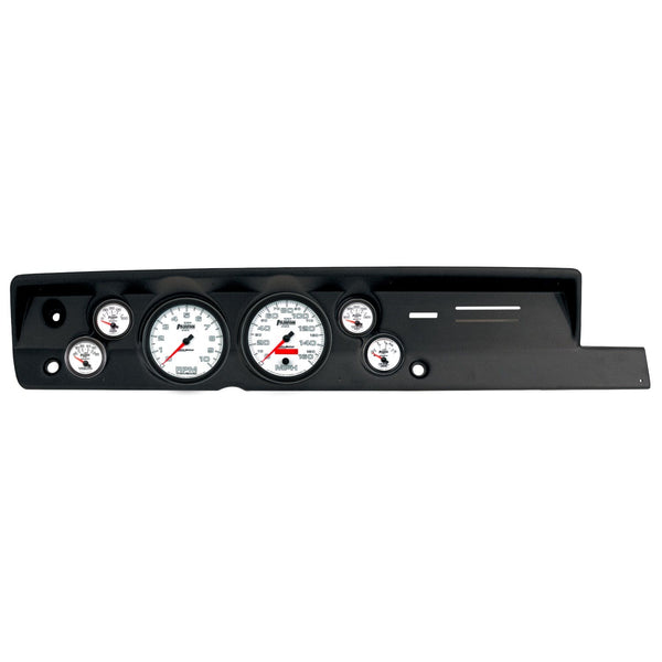 AutoMeter Products 2118-10 6 Gauge Direct-Fit Dash Kit, Plymouth Cuda 67-69, Phantom II
