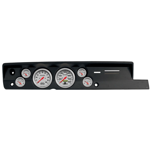 AutoMeter Products 2118-13 6 Gauge Direct-Fit Dash Kit, Plymouth Cuda 67-69, Ultra-Lite
