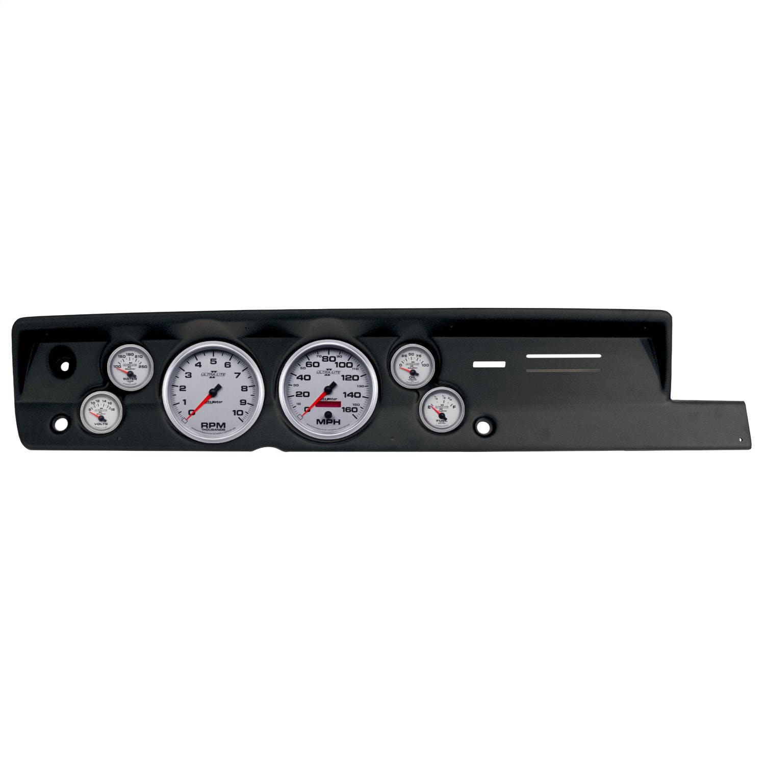 AutoMeter Products 2118-14 6 Gauge Direct-Fit Dash Kit, Plymouth Cuda 67-69, Ultra-Lite II
