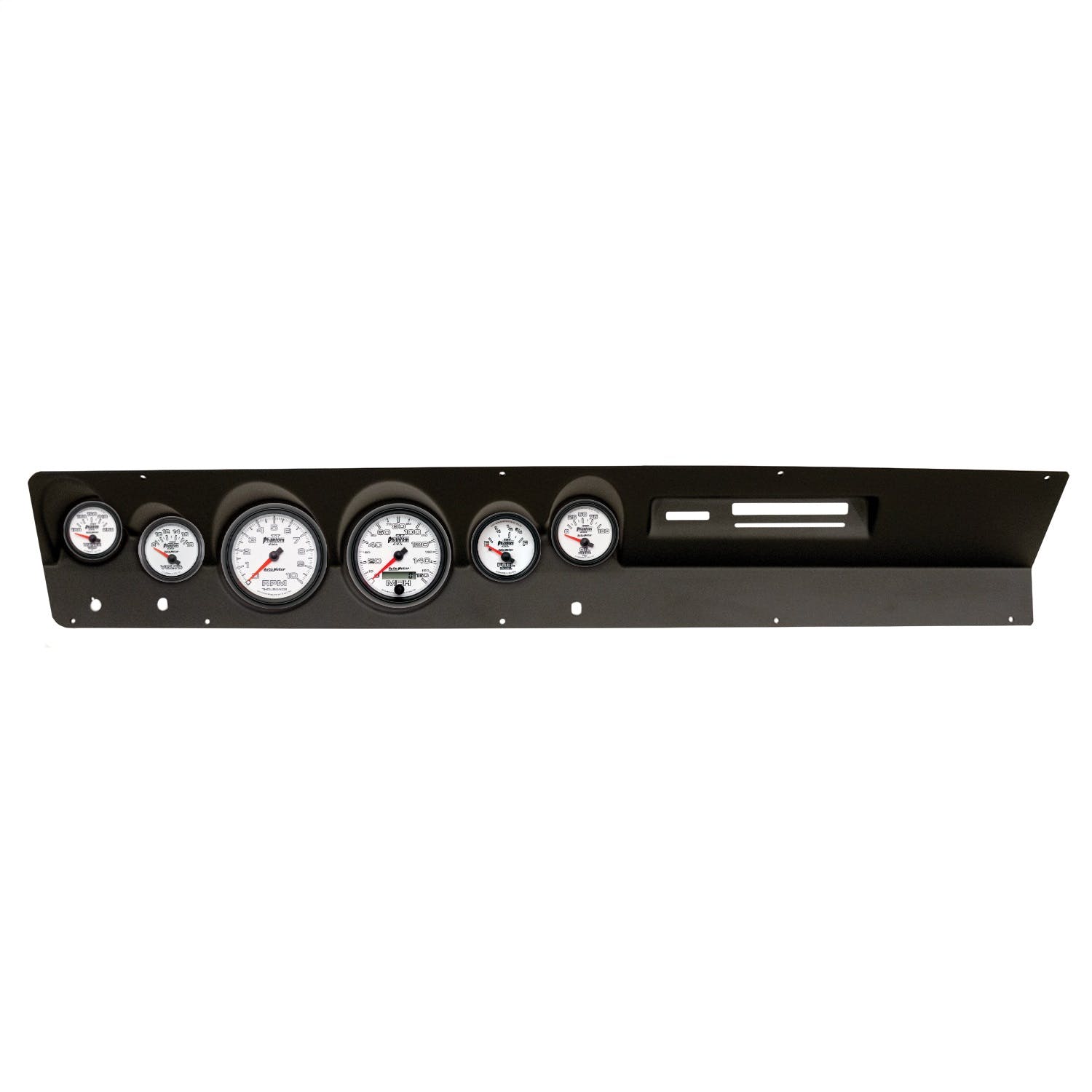 AutoMeter Products 2119-10 6 Gauge Direct-Fit Dash Kit, Dodge Dart 67-69, Phantom II